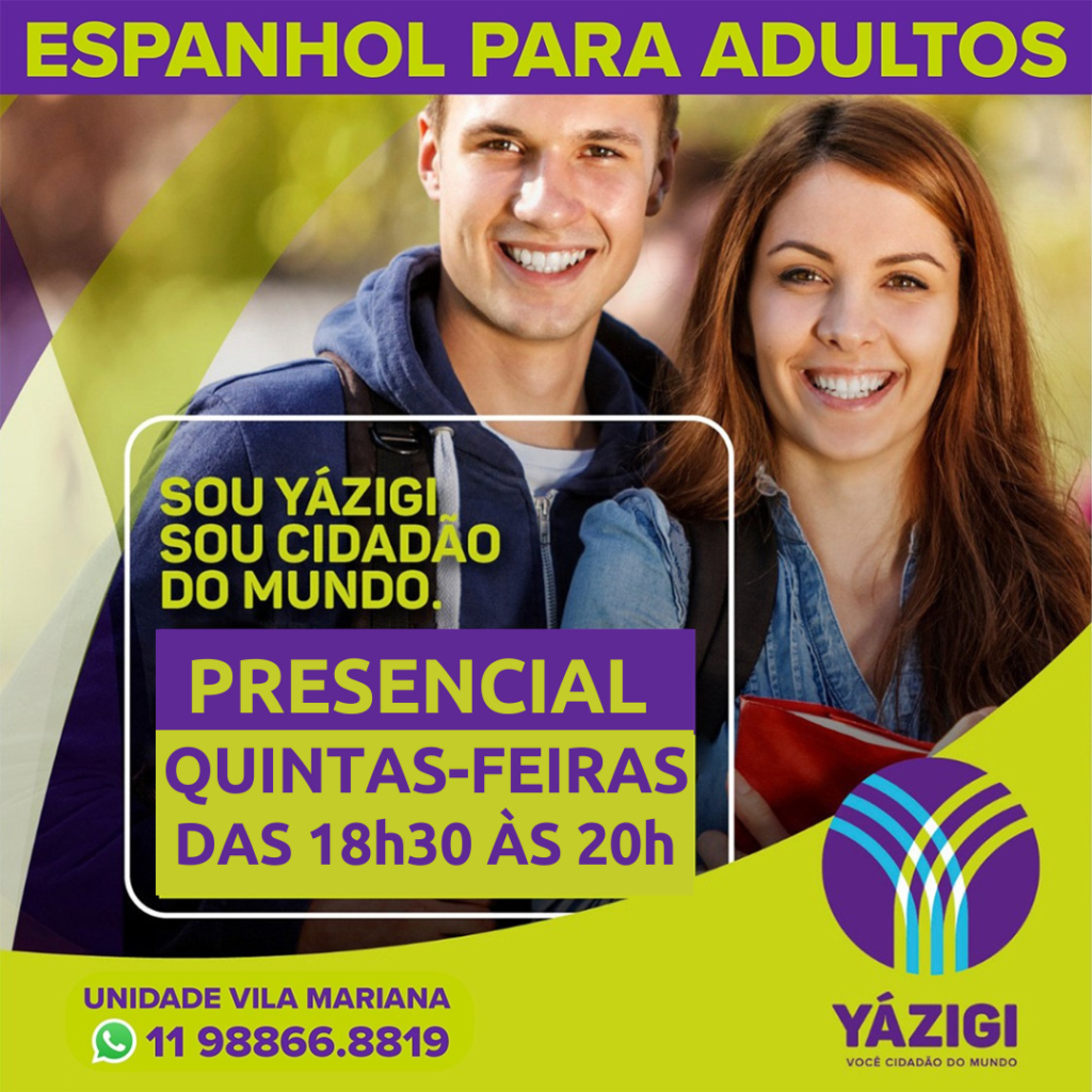 Curso presencial de Espanhol